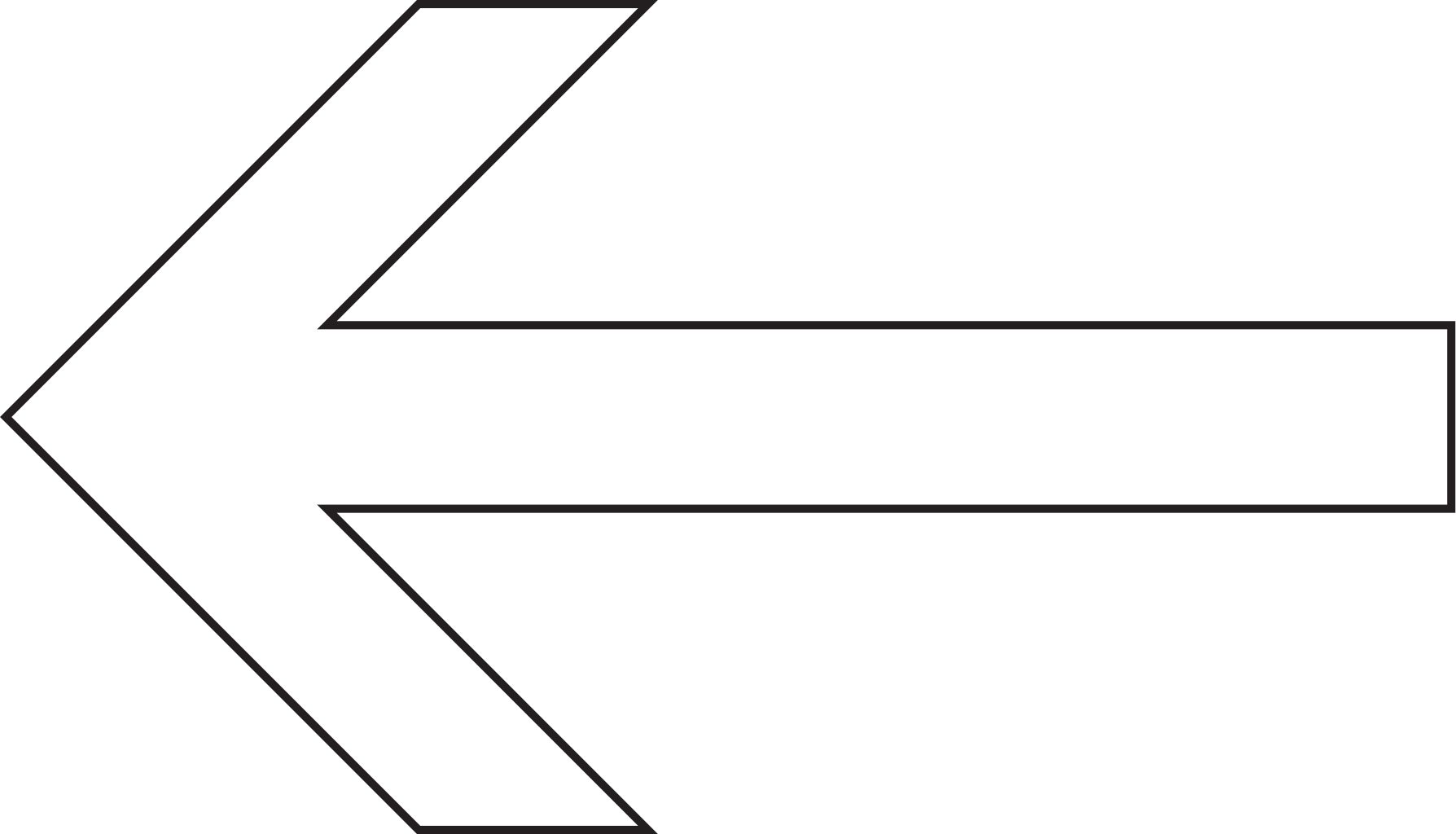 Verkehrsschild Gestanzter Folienpfeil RA1 für VZ229 630x420